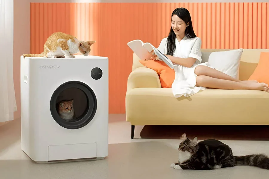 automatic kitty litter