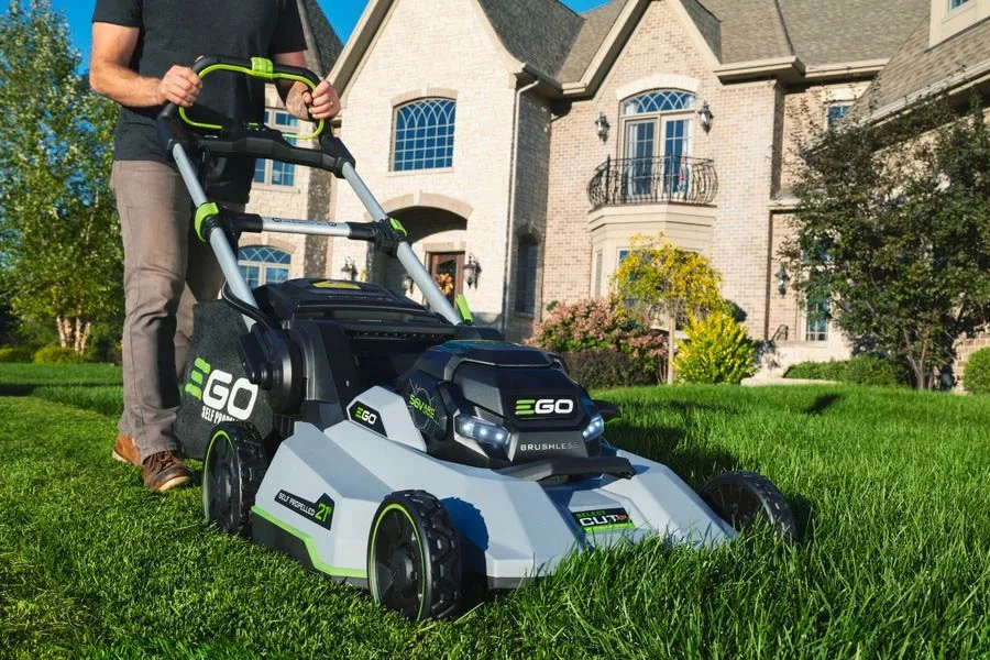 small lawnmower